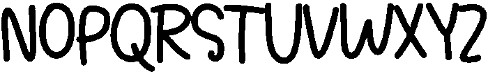 Coconut Regular otf (400) Font UPPERCASE