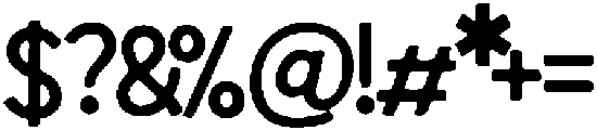 Codape ttf (400) Font OTHER CHARS