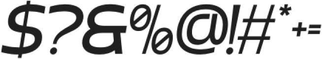 Codax Italic otf (400) Font OTHER CHARS