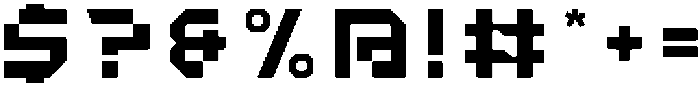 Code 88 Regular otf (400) Font OTHER CHARS