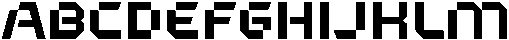 Code 88 Regular otf (400) Font UPPERCASE