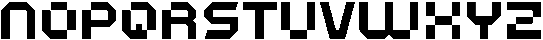 Code 88 Regular otf (400) Font LOWERCASE