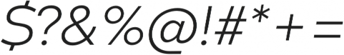Codec Warm Logo Light Italic otf (300) Font OTHER CHARS