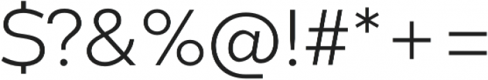 Codec Warm Logo Light otf (300) Font OTHER CHARS