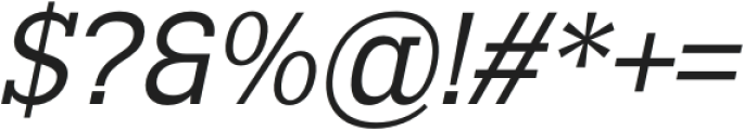 CodenameFX-Italic otf (400) Font OTHER CHARS