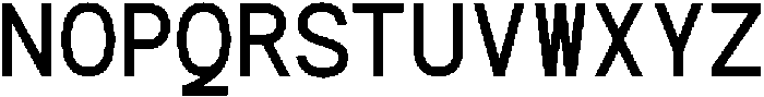 Codent Pro Regular otf (400) Font UPPERCASE