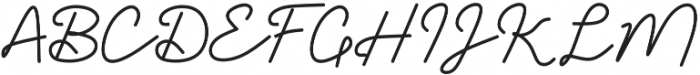 Codova Signature Regular otf (400) Font UPPERCASE