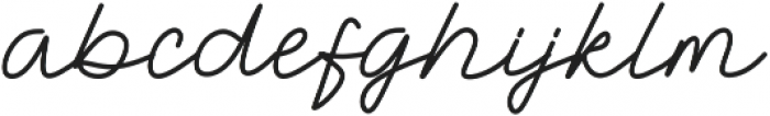Codova Signature Regular ttf (400) Font LOWERCASE