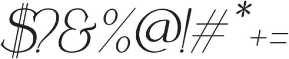 Coefficient Black Italic otf (900) Font OTHER CHARS