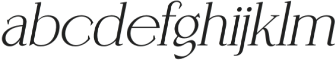 Coefficient Black Italic otf (900) Font LOWERCASE