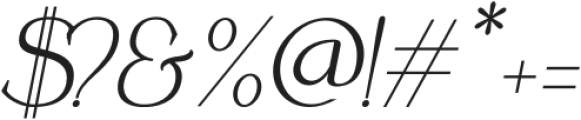 Coefficient ExtraBlack Italic otf (900) Font OTHER CHARS