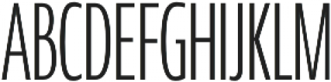 Coegit Compressed Light otf (300) Font UPPERCASE