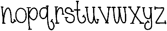 Coffee And Macaroons Medium otf (500) Font LOWERCASE