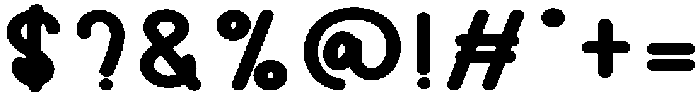 Coffee Break Regular otf (400) Font OTHER CHARS