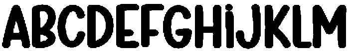 Coffee Break Regular otf (400) Font UPPERCASE
