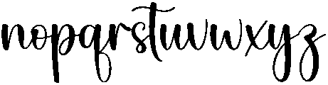 Coffee Regular otf (400) Font LOWERCASE