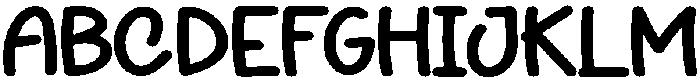 Coffee Regular otf (400) Font UPPERCASE