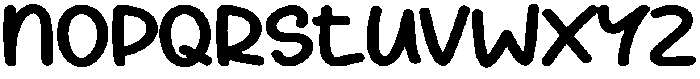 Coffee Regular otf (400) Font LOWERCASE