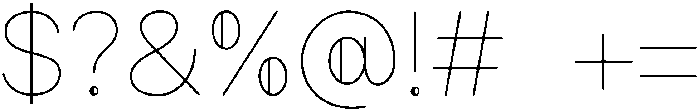 Coffee break Regular otf (400) Font OTHER CHARS