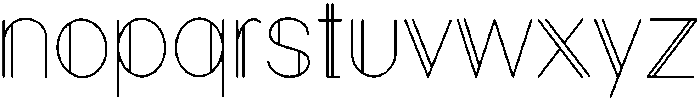 Coffee break Regular otf (400) Font LOWERCASE