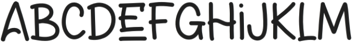 CoffeeBookRegular otf (400) Font LOWERCASE