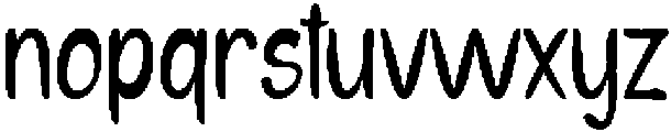 Coffeetisa Regular otf (400) Font LOWERCASE