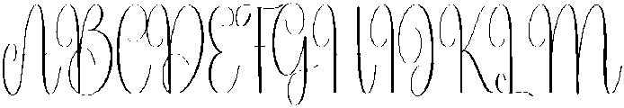 Coffelatte Regular otf (400) Font UPPERCASE