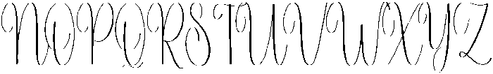 Coffelatte Regular otf (400) Font UPPERCASE