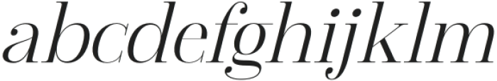 Coffica Vibes Italic otf (400) Font LOWERCASE