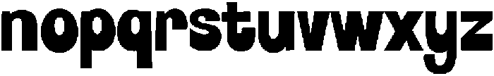 Coffie otf (400) Font LOWERCASE