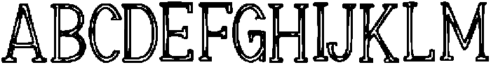 Cogu ttf (400) Font UPPERCASE