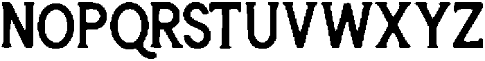 Cogu ttf (400) Font LOWERCASE