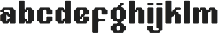Coin Ding Dong Bold otf (700) Font LOWERCASE