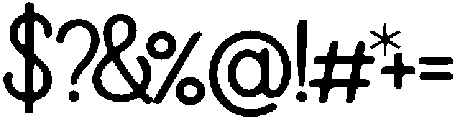 Cokewo ttf (400) Font OTHER CHARS