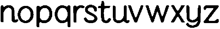 Cokewo ttf (400) Font LOWERCASE