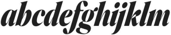 Colagent Black Condensed Italic otf (900) Font LOWERCASE