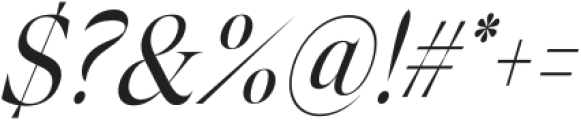 Colagent Condensed Italic otf (400) Font OTHER CHARS