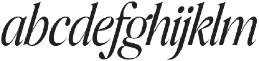 Colagent Condensed Italic otf (400) Font LOWERCASE