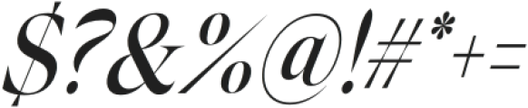 Colagent Medium Condensed Italic otf (500) Font OTHER CHARS