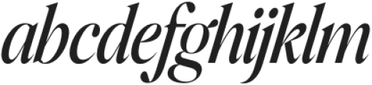 Colagent Medium Condensed Italic otf (500) Font LOWERCASE