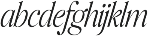 Colagent Variable Light Condensed Italic ttf (300) Font LOWERCASE
