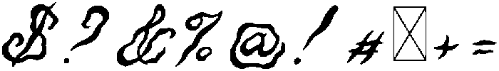 Cold Fire Regular otf (400) Font OTHER CHARS