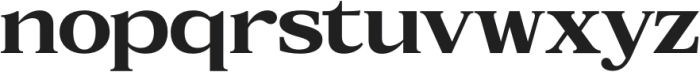 Coldetica Serif Bold Extra Expanded otf (700) Font LOWERCASE