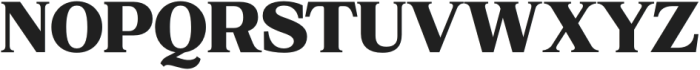 Coldetica Serif Extra Bold Expanded otf (700) Font UPPERCASE