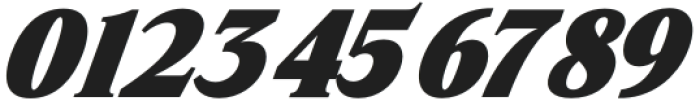 Coldetica Serif Italic Black otf (900) Font OTHER CHARS