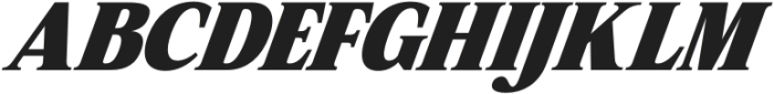 Coldetica Serif Italic Black otf (900) Font