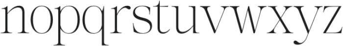 Coldetica Serif Thin Semi Expanded otf (100) Font LOWERCASE