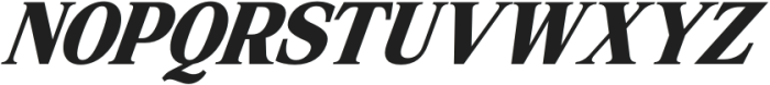 ColdeticaSerifItalic-Bold otf (700) Font UPPERCASE