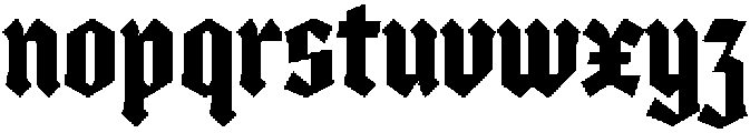 Coldtwine Regular otf (400) Font LOWERCASE