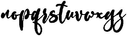 Coleman otf (400) Font LOWERCASE